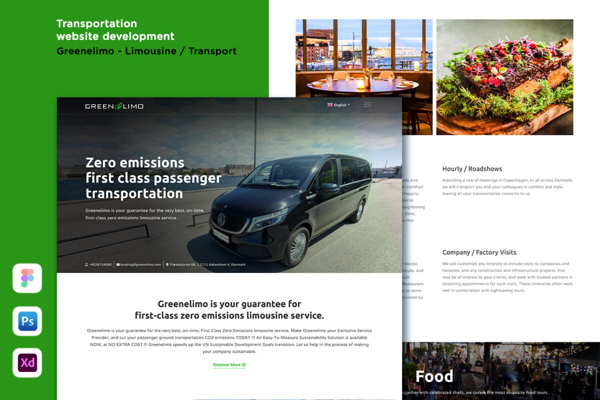 Greenelimo Transport Website